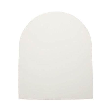 Flat arc icon board, primed, 20x24cm