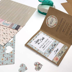 Clairefontaine papier dekoracyjny boheme chic A4 20 arkuszy - sklep pl