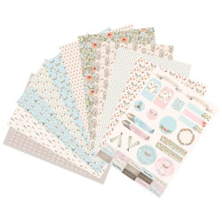 Clairefontaine papier dekoracyjny boheme chic A4 20 arkuszy - sklep pl