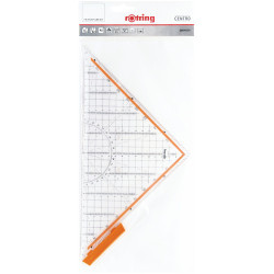 Rotring profesjonalna ekierka kreślarska centro 32cm - sklep plastyczn