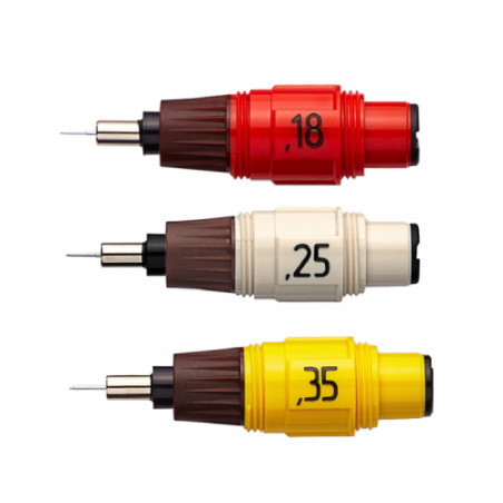 Rotring tip isograph