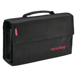 Sensebag pencil case for 72 black markers