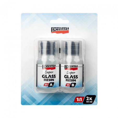 Pentart crystalline epoxy resin