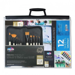 Zieler set watercolor art A3 bag