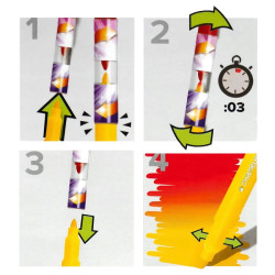 Chameleon kidz travel 4 color creativity kit - sklep plastyczny - szał