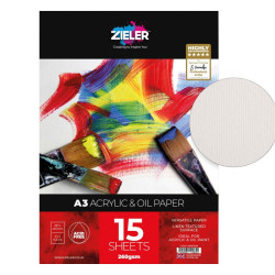 Zieler set acrylic art A3 bag