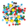 DP Craft basic wooden beads 100 pieces