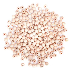 DP Craft drewniane koraliki kulki 8mm 40g - sklep plastyczny - szał dl