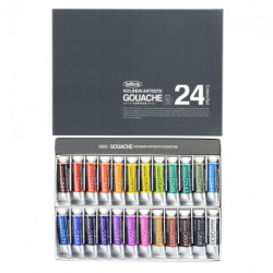 Holbein artists gouache set 24x15ml