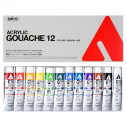 Holbein acryla gouache lesson set gouache set 12 pcs