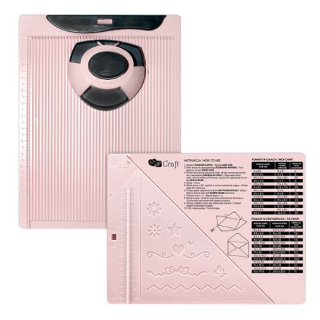 Board for creasing cards and envelopes