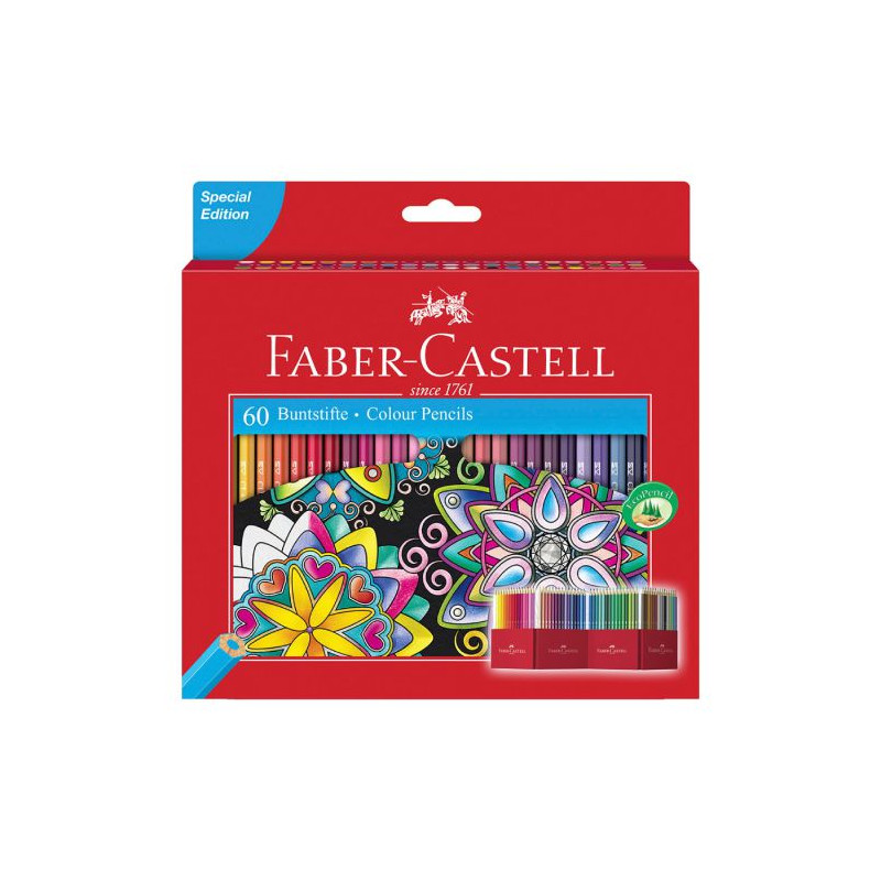 Faber-Castell colored pencils set of 60 pieces