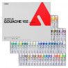 Holbein acrylic gouache set of gouaches 102 pcs