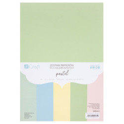 DP Craft set of colored pastels tones A4 220g 20 sheets