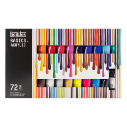 Liquitex set of basics acrylic paints 72x22ml