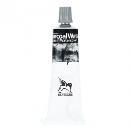 Renesans charcoal water węgiel w akwareli 60ml - sklep plastyczny - sz