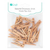 DP Craft natural wooden clothespins 4.8cm 20 pieces