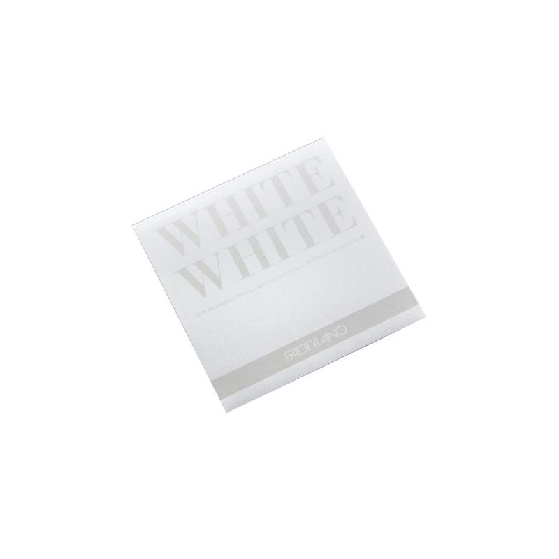 Fabriano blok white white 300g - sklep plastyczny - szał dla plastyków