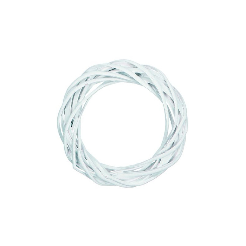 DP Craft white wicker garland