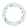 DP Craft white wicker garland