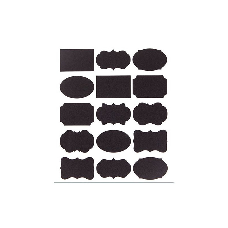 DP Craft blackboard stickers 19x23cm 15 pieces