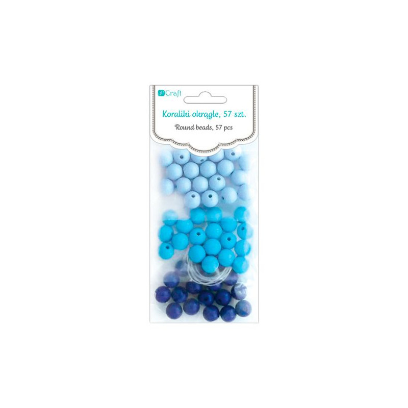 DP Craft Lakeshore round beads 57 pieces
