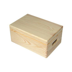 Wooden case with a small age