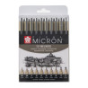 Sakura pigma micron set of 10 fineliners