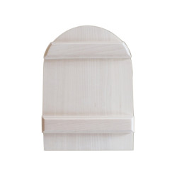 Icon board, flat, primed, 24x32 arch