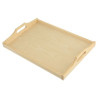 Wooden rectangular medium tray