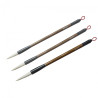 Kangrui set of 3 goat hair brushes for chinese calligraphy