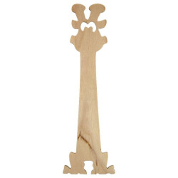 Giraffe wooden bookmark