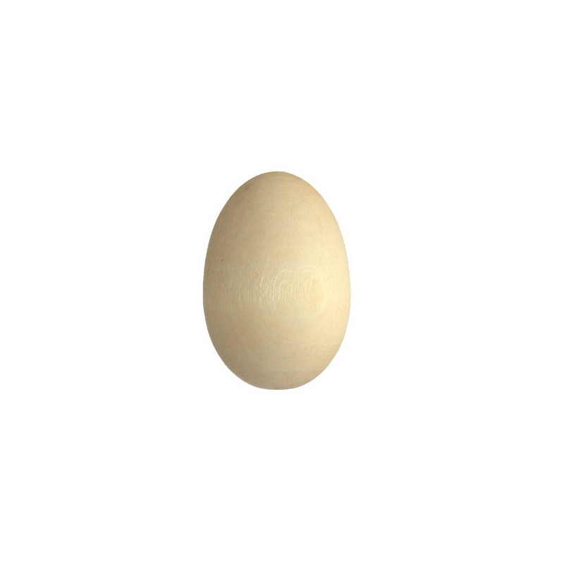 Wooden egg, medium 39mm