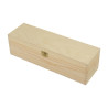 Wooden wine box with large clasp