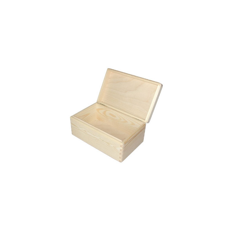 Wooden rectangular box