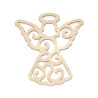 Wooden openwork angel