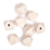 DP Craft wooden geometric beads 20mm 8 pieces - art store