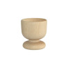 Wooden egg cup