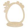 Wooden stand for chanterelle egg