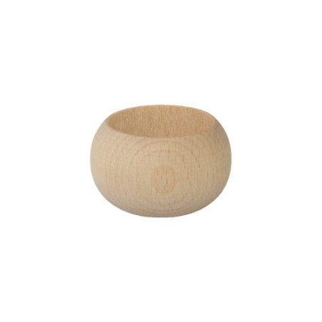 Small wooden candlestick