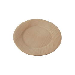 Large wooden plate 24cm