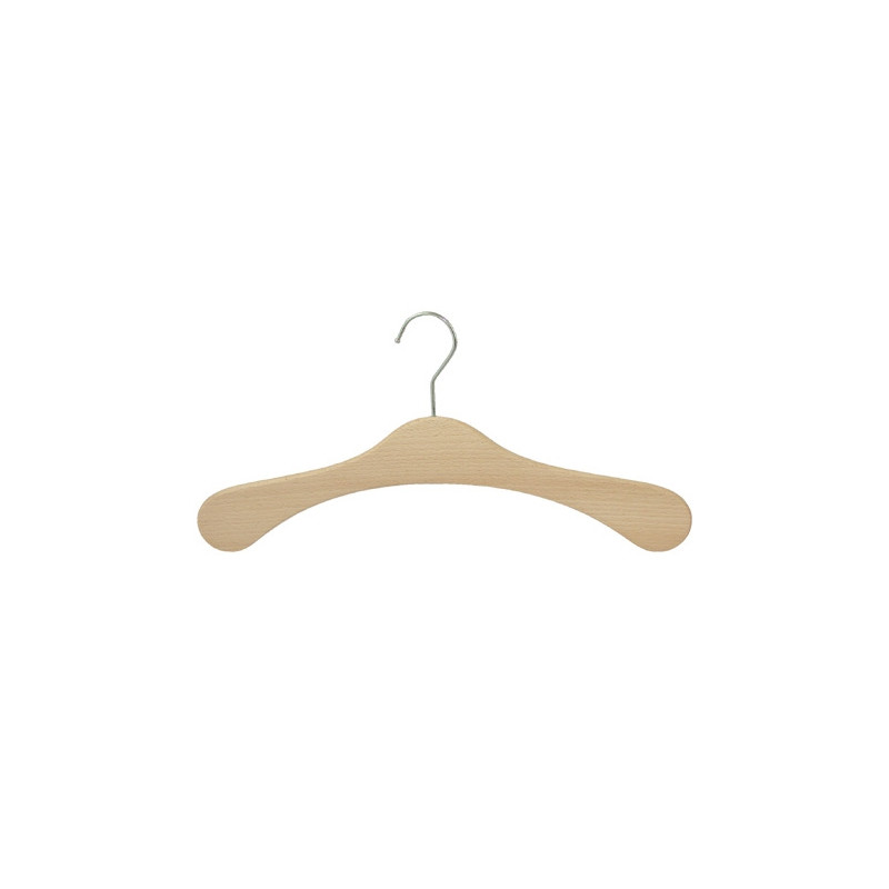 A large wooden clothes hanger