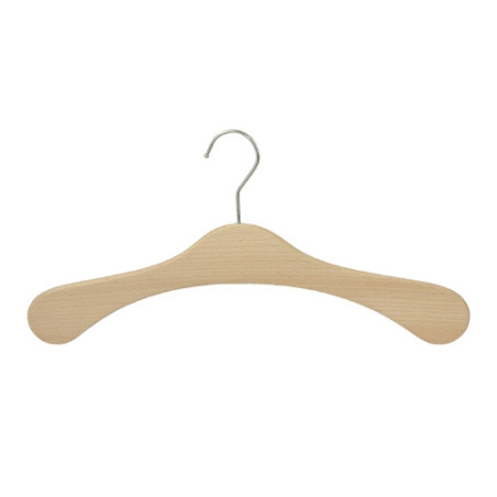 A large wooden clothes hanger