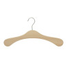 A large wooden clothes hanger