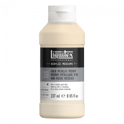 Liquitex metallic gold medium for acrylic 237ml