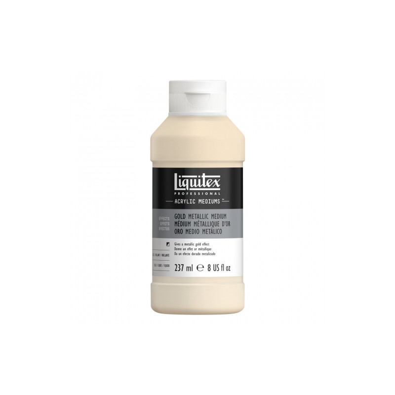 Liquitex metallic gold medium for acrylic 237ml