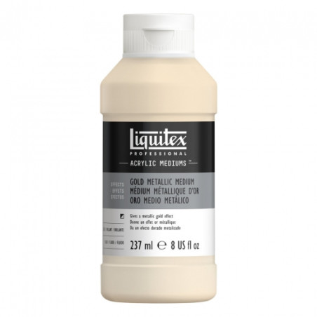 Liquitex metallic gold medium for acrylic 237ml
