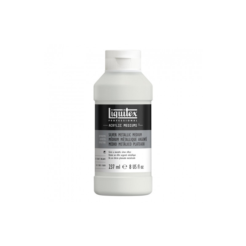Liquitex silver metallic medium 237ml