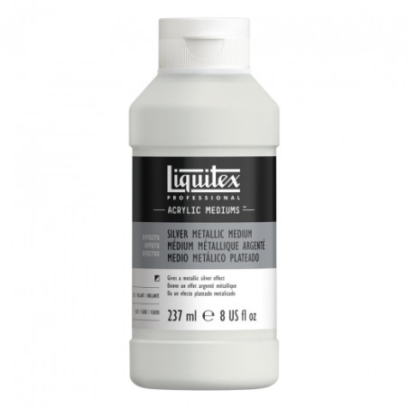 Liquitex silver metallic medium 237ml