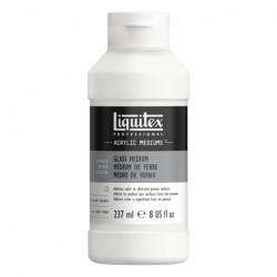 Liquitex glass medium akrylowe do szkła 237ml  - sklep plastyczny - sz